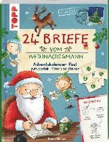 Cover for Adventskalender 24 Briefe vom Weihnachtsmann. Adventskalender-Post zum Basteln, Malen und Staunen (N/A)