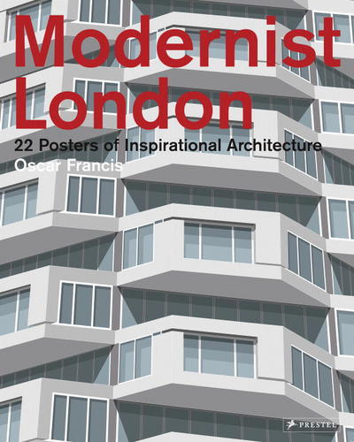 Cover for Sarah Evans · Modernist London: 22 Posters of Inspirational Architecture (Paperback Book) (2017)