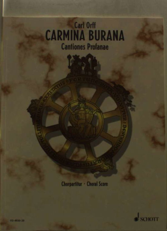 Carmina Burana - Carl Orff - Books - SCHOTT & CO - 9783795795009 - 