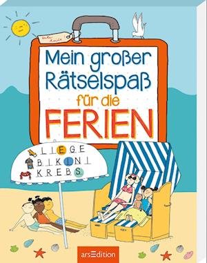 Cover for Dunja Schnabel · Mein großer Rätselspaß für die Ferien (Paperback Bog) (2022)