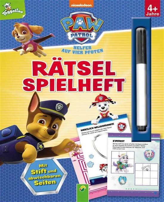 Paw Patrol - Rätselspielheft - Paw Patrol - Książki -  - 9783849922009 - 