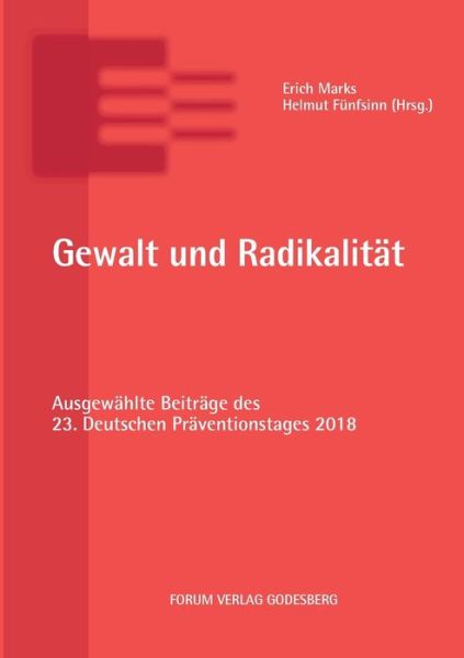 Cover for Erich Marks · Gewalt und Radikalitat (Pocketbok) (2019)