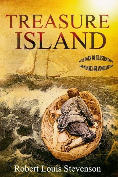 Cover for Louis Rhead · Treasure Island (with Over 140 Illustrations and Nearly 450 Annotations) (Paperback Book) (2016)