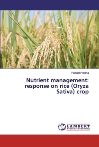 Cover for Verma · Nutrient management: response on (Bok) (2019)