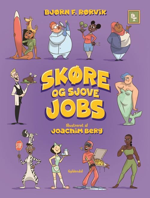 Cover for Bjørn F. Rørvik · Skøre og sjove jobs (Gebundesens Buch) [1. Ausgabe] (2026)