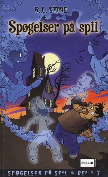 Cover for R. L. Stine · Spøgelser på spil, 1-3: Hvem har lukket spøgelserne ud? Hjælp, min zombie går amok! En nat i dødningehuset (Bog) [1. udgave] (2008)
