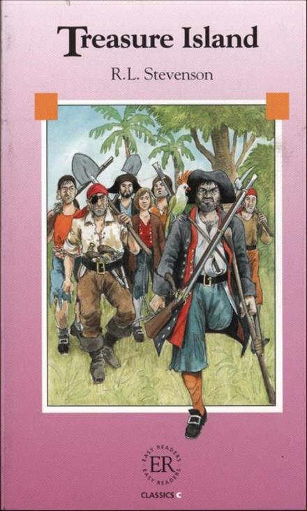 Cover for Robert L. Stevenson · Easy Readers: Treasure Island, ER C (Sewn Spine Book) [1st edition] (2006)