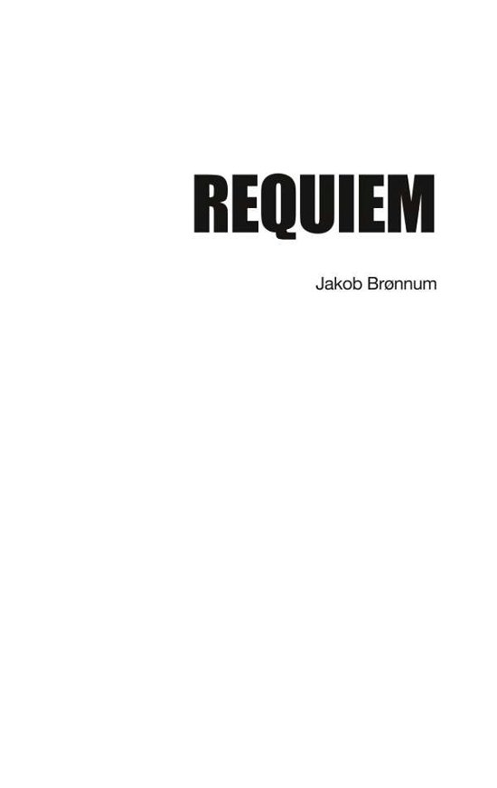 Cover for Jakob Brønnum · Requiem (Paperback Book) [1. Painos] (2019)