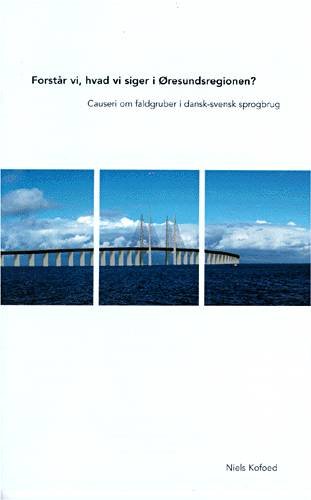 Cover for Niels Kofoed · Forstår vi, hvad vi siger i Øresundsregionen? (Poketbok) [1:a utgåva] (2000)