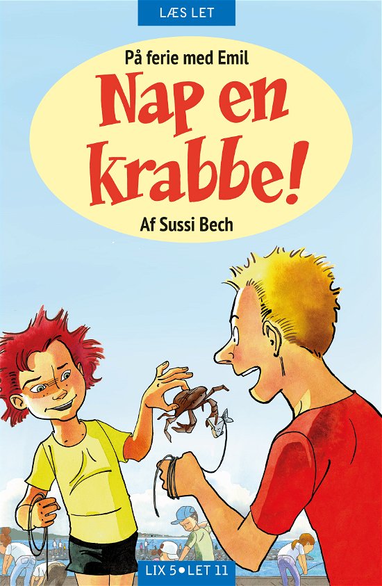 Cover for Sussi Bech · Nap en krabbe! (Hardcover bog) [1. udgave] (2017)