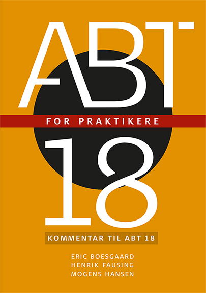 Cover for Henrik Fausing og Mogens Hansen Eric Boesgaard · ABT18 for praktikere (Sewn Spine Book) [1st edition] (2020)