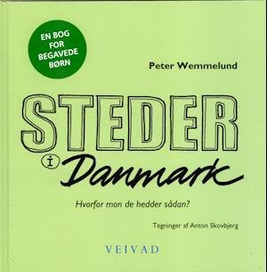 Cover for Peter Wemmelund · Steder i Danmark (Sewn Spine Book) [1e uitgave] (2019)