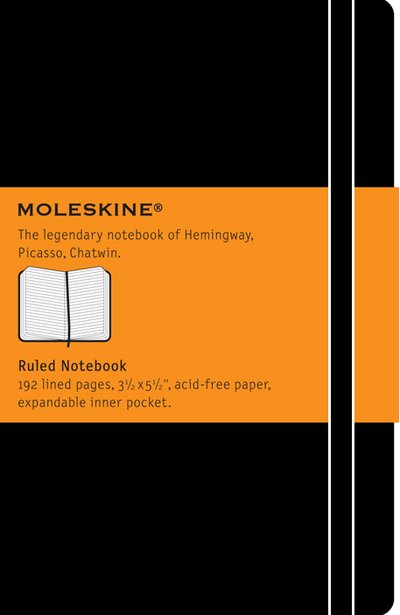 Cover for Moleskine · Moleskine Pocket Hardcover Ruled Notebook Black - Moleskine Classic (Stationery) [Imitation] (2003)