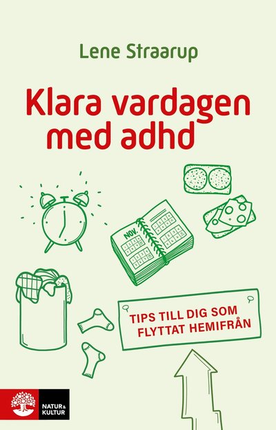 Cover for Lene Straarup · Klara vardagen med adhd : Tips till dig som flyttat hemifrån (Paperback Book) (2025)