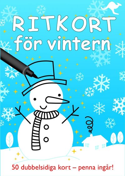 Cover for Bodil Andersson · Ritkort för vintern - 50 dubbelsidiga kort - penna ingår (Map) (2013)