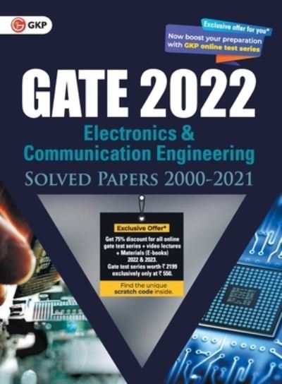 Cover for G K Publications (P) Ltd · Gate 2022 Electronics &amp; Communication Engineering - Solved Papers (2000-2021) (Taschenbuch) (2021)