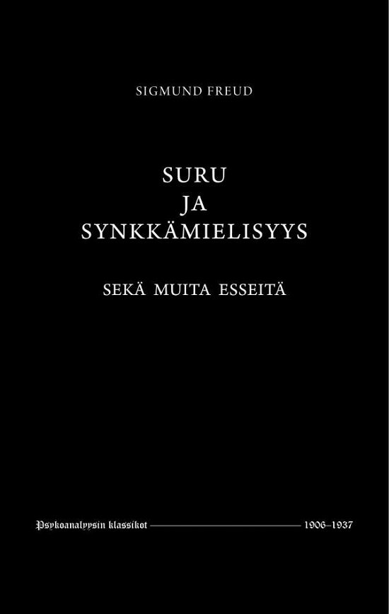 Cover for Freud · Suru ja synkkämielisyys (Bok)