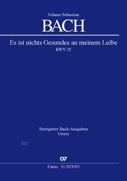Cover for Bach · Es ist nichts Gesundes an meinem L (Book)