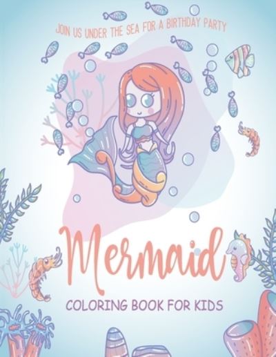 Mermaid Coloring book For kids - Modern Art - Kirjat - Independently Published - 9798577906009 - maanantai 7. joulukuuta 2020