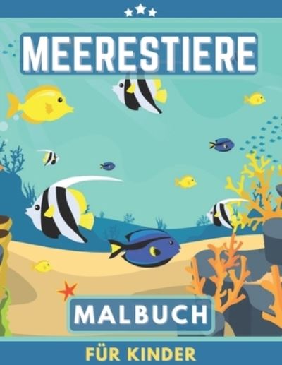 Cover for Randa Rason · Meerestiere Malbuch fur Kinder (Paperback Book) (2020)