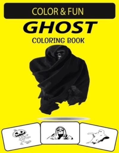 Cover for Black Rose Press House · Ghost Coloring Book (Taschenbuch) (2020)