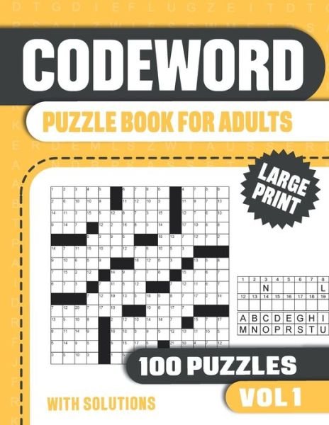 Cover for Visupuzzle Books · Codeword Puzzle Book for Adults (Paperback Book) (2021)