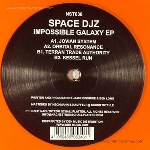 Cover for Space Djz · Impossible Galaxy EP (Orange Vinyl) (12&quot;) (2011)