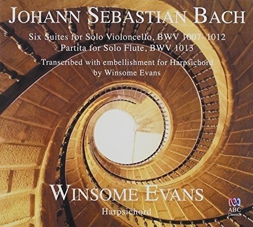 J.s. Bach: Six Suites for Solo Violoncello Bwv 100 - Bach / Evans,winsome - Musik - ABC CLASSICS - 0028948129010 - 19. august 2016