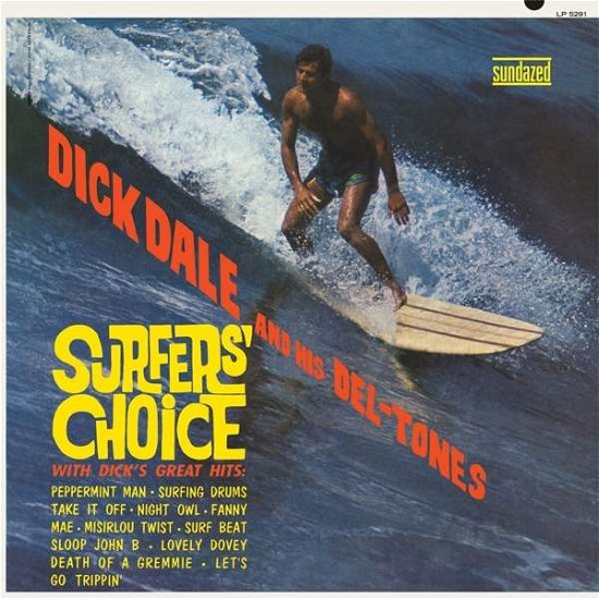 Cover for Dale, Dick and His Del-Tones · Surfers' Choice (GOLD VINYL) (LP) [Reissue edition] (2019)