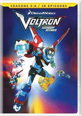 Cover for Voltron: Legendary Defender - Seasons 3-6 (DVD) (2019)
