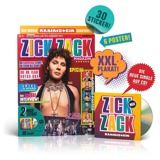 Zick Zack - Rammstein - Musik - UNIVERSAL - 0602445538010 - 15. april 2022