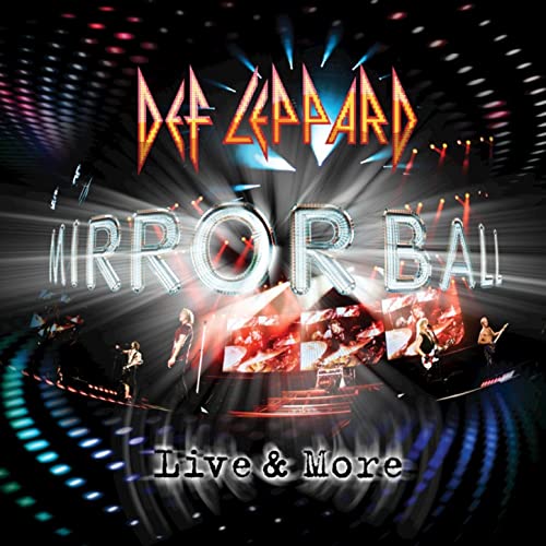 Cover for Def Leppard · Mirror Ball-Live &amp; More (Clear Vinyl) (LP) [Limited edition] (2023)