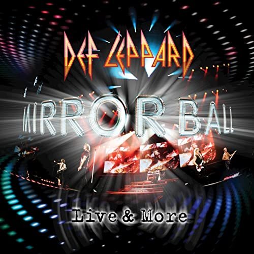 Cover for Def Leppard · Mirror Ball-Live &amp; More (Clear Vinyl) (LP) (2021)