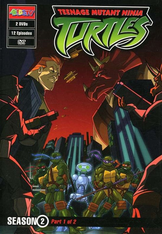 Cover for Teenage Mutant Ninja Turtles · Season 2 Pt. 1 (DVD) (2008)