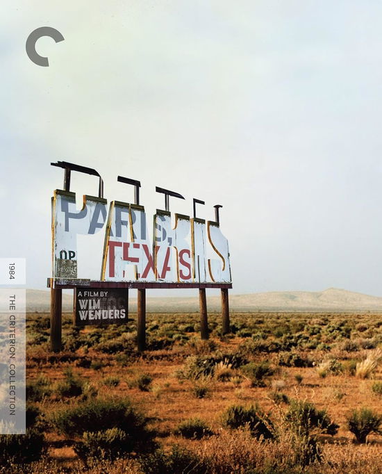 Cover for Criterion Collection · Paris Texas (4K UHD Blu-ray) (2024)