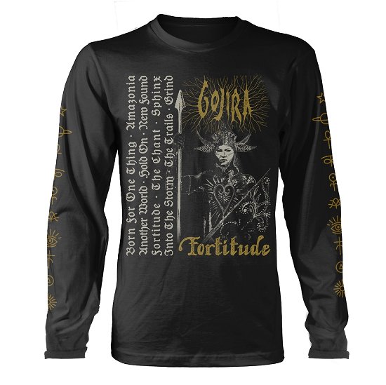 Cover for Gojira · Fortitude Tracklist (Organic) (Tröja) [size L] [Black edition] (2021)
