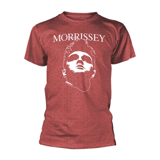 Morrissey · Face Logo (Heather Red) (T-shirt) [size XXL] [Red edition] (2020)