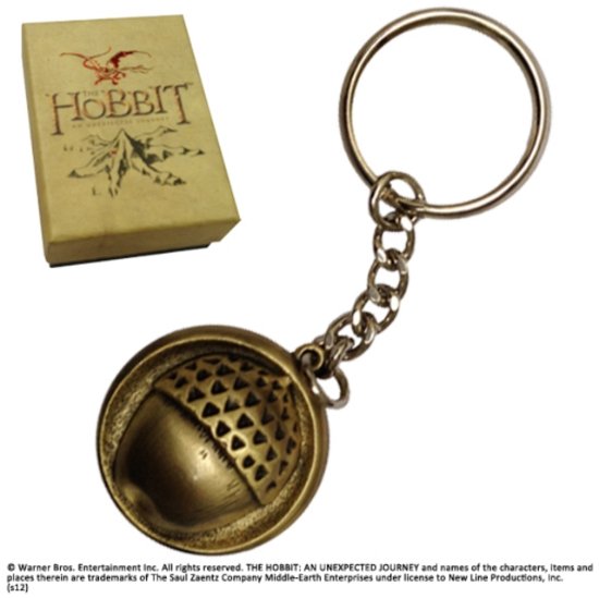 The Hobbit: Bilbo\\'s Button Keychain - The Noble Collection - Fanituote - The Noble Collection - 0812370017010 - keskiviikko 4. toukokuuta 2022