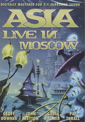 Cover for Asia · Live in Moscow (DVD) (2003)