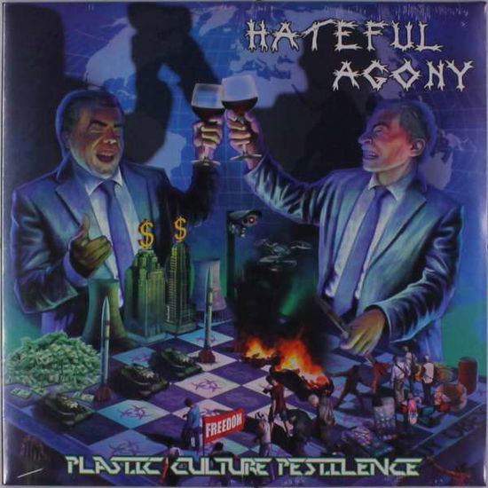 Cover for Hateful Agony · Plastic Culture Pestilence (Purple) (LP) [Limited edition] (2018)