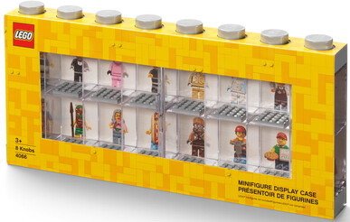 Cover for Room Copenhagen · Lego Minifigure Display Case 16 in Grey (MERCH) (2022)