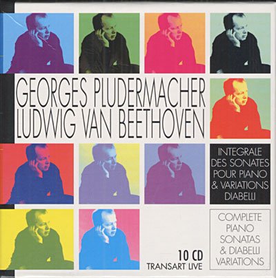 Cover for Ludwig van Beethoven (1770-1827) · Klaviersonaten Nr.1-32 (CD)