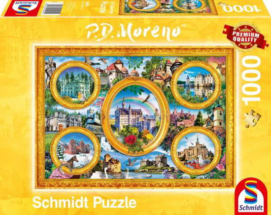 Cover for Moreno · Schlösser (Puzzle).59901 (Bok)