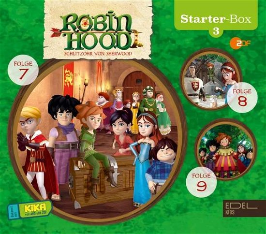 Cover for Robin Hood-schlitzohr Von Sherwood · Starter-box (3)-folge 7-9 (CD) (2021)
