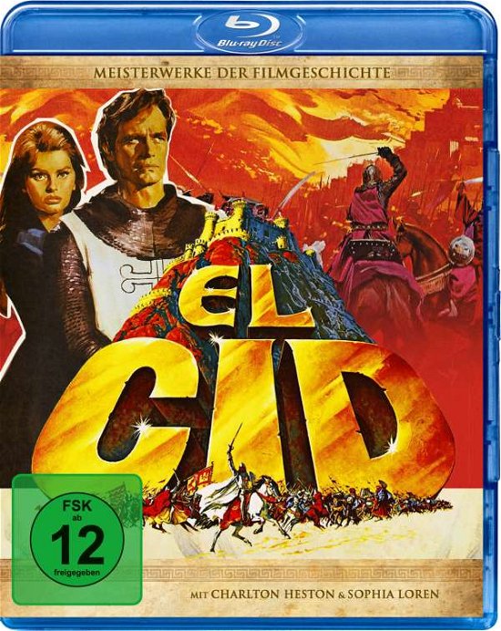 Cover for Heston,charlton / Loren,sophia / Vallone,raf/+ · El Cid-bd (Blu-ray) (2017)