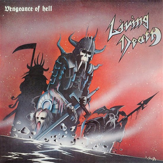 Cover for Living Death · Vengeance of Hell (Black Vinyl) (LP) (2022)