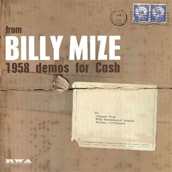 1958 Demos for Cash - Billy Mize - Musik - COUNTRY - 4260072725010 - 19. december 2018