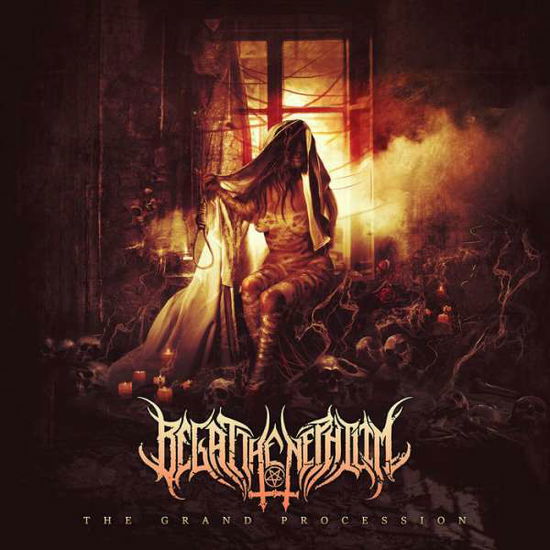 Cover for Begat The Nephilim · II: The Grand Procession (Gold Splatter 2-Vinyl) (LP) (2022)