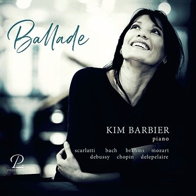 Cover for Kim Barbier · Ballade - Works for Solo Piano (CD) (2022)