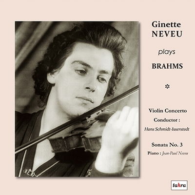 Cover for Ginette Neveu · Brahms:violin Concerto (CD) [Japan Import edition] (2016)